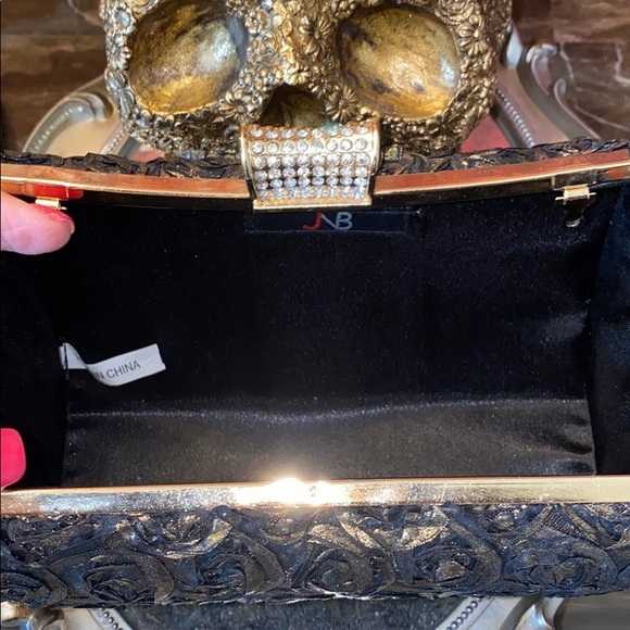 Floral Lame’ Hard Clutch - Picture 5 of 8